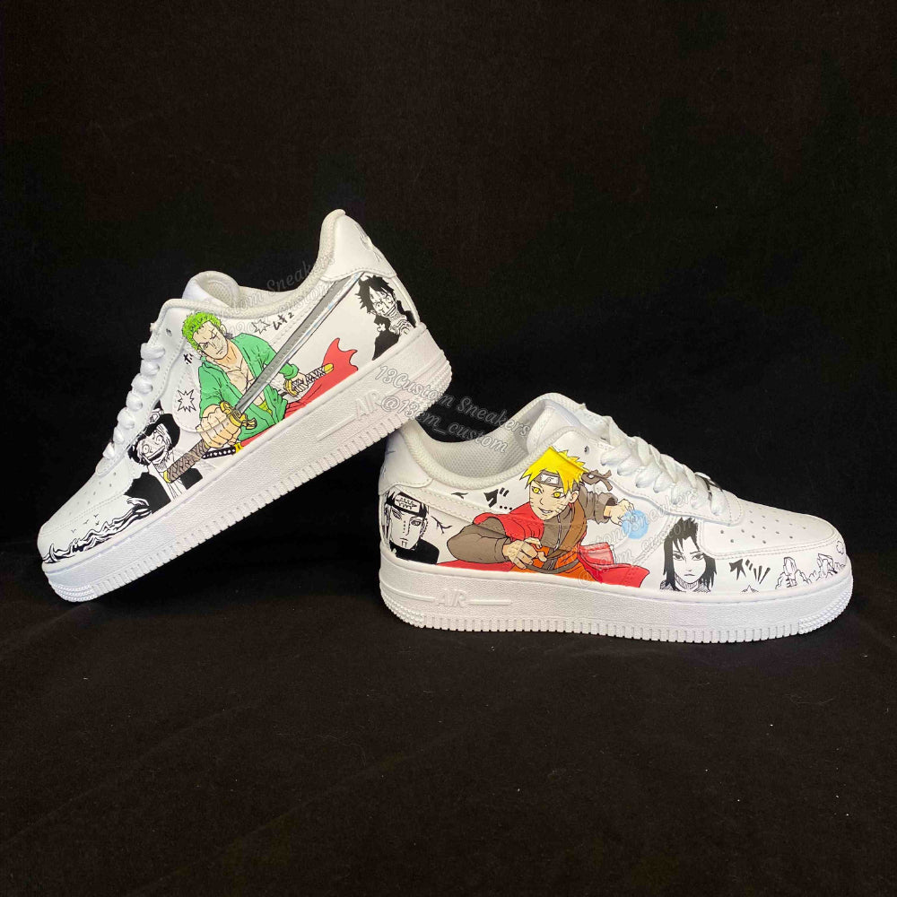 0622 - Naruto Uzumaki and One Piece Zoro + Black and White Comics