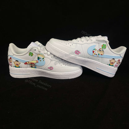 0522-Amigos de Crayon Shin-chan en azul