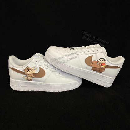 0543-Crayón Shinchan y Capibara