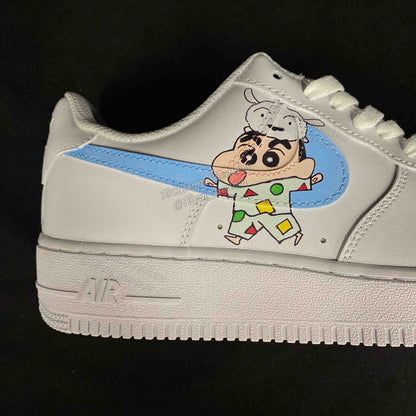 0537-심플 블루 로고 잠옷 소신