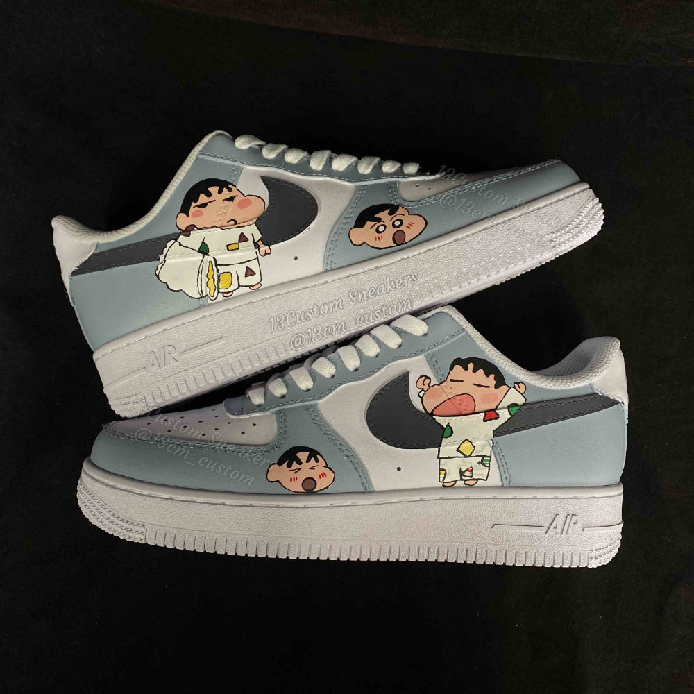 0536-Grauer Schlafanzug Shinnosuke