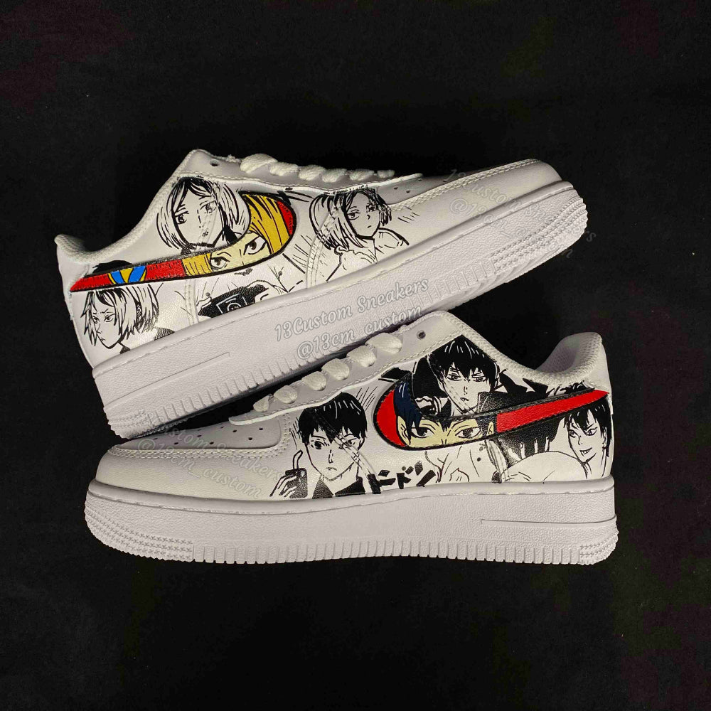 0666-Volleyball少年 manga en blanco y negro + logo a color