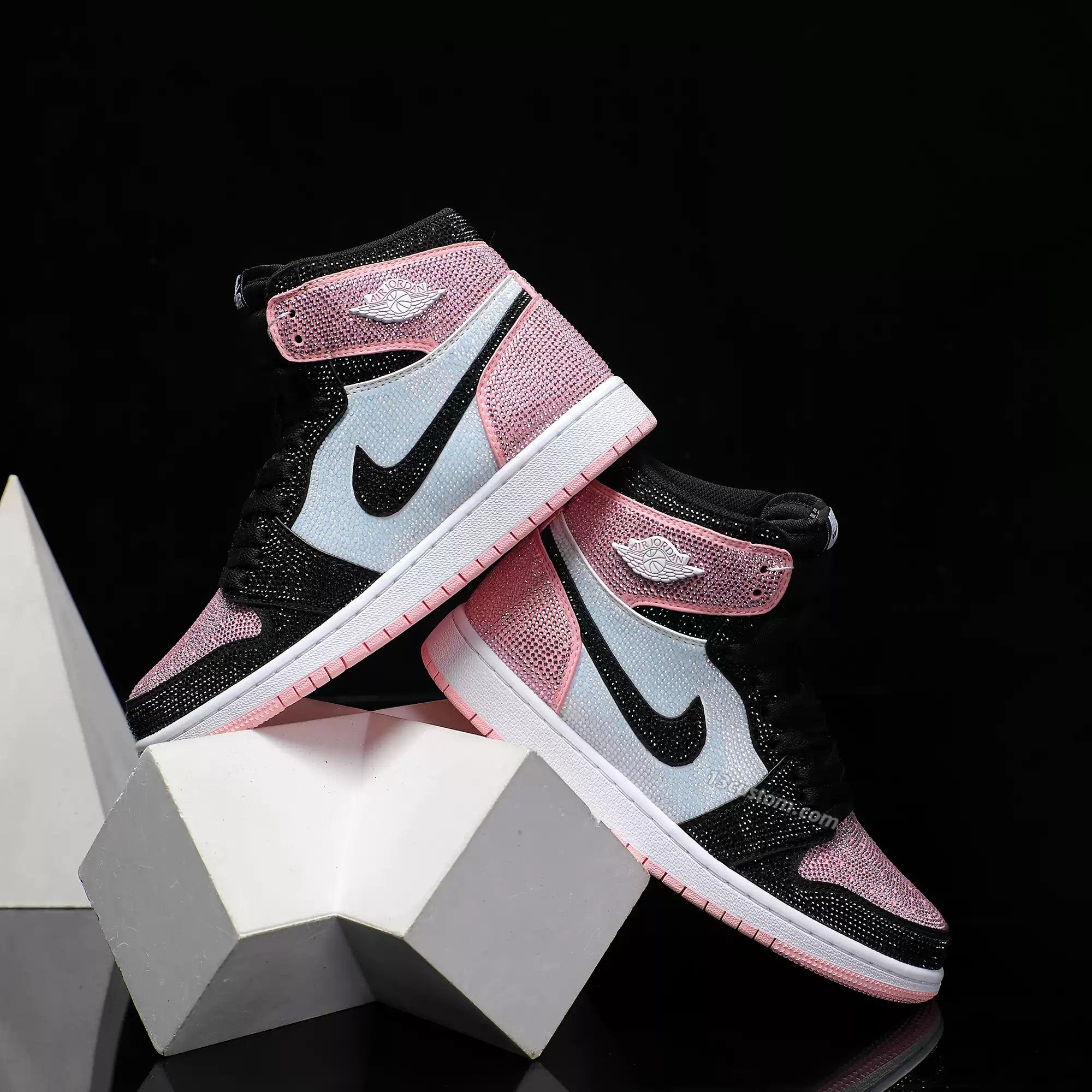 0097-AJ1 High 黑粉滿天星 主圖