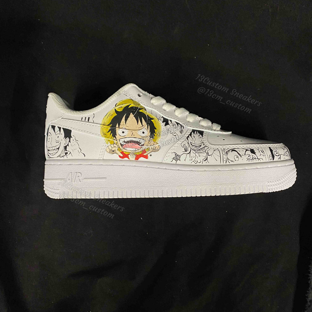 0616-Luffy versión Q + manga en blanco y negro