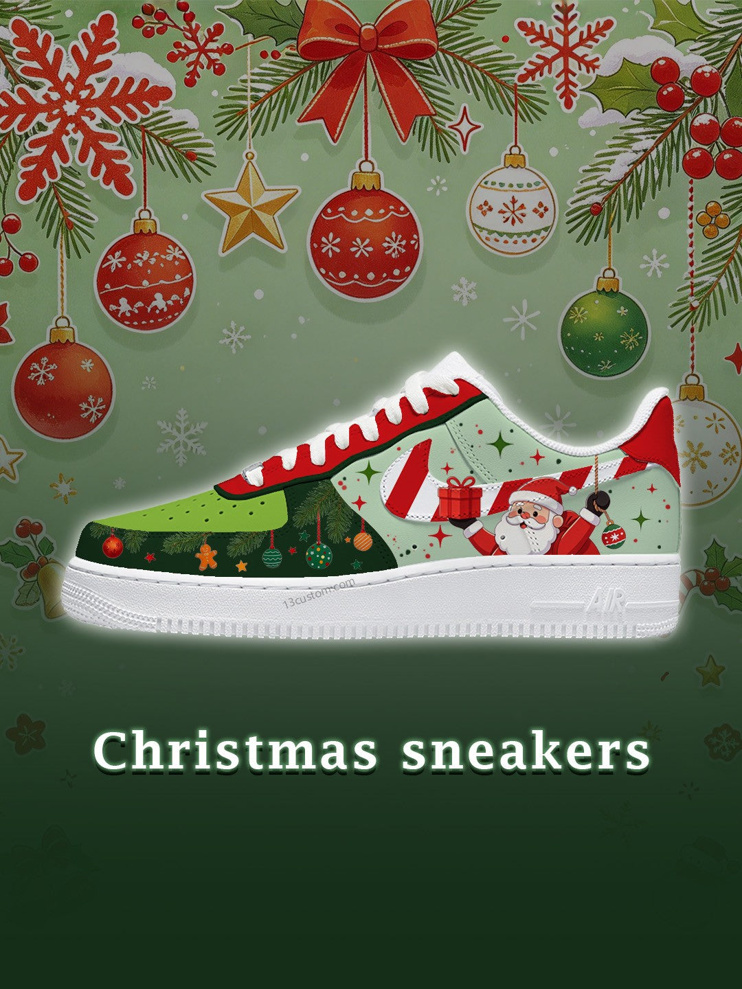 AF1 Christmas Edition Sneakers