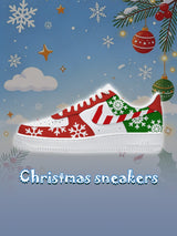 AF1 Snowflake Christmas Custom Sneakers