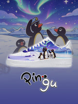AF1 pingu aurora antarctica Custom Sneakers