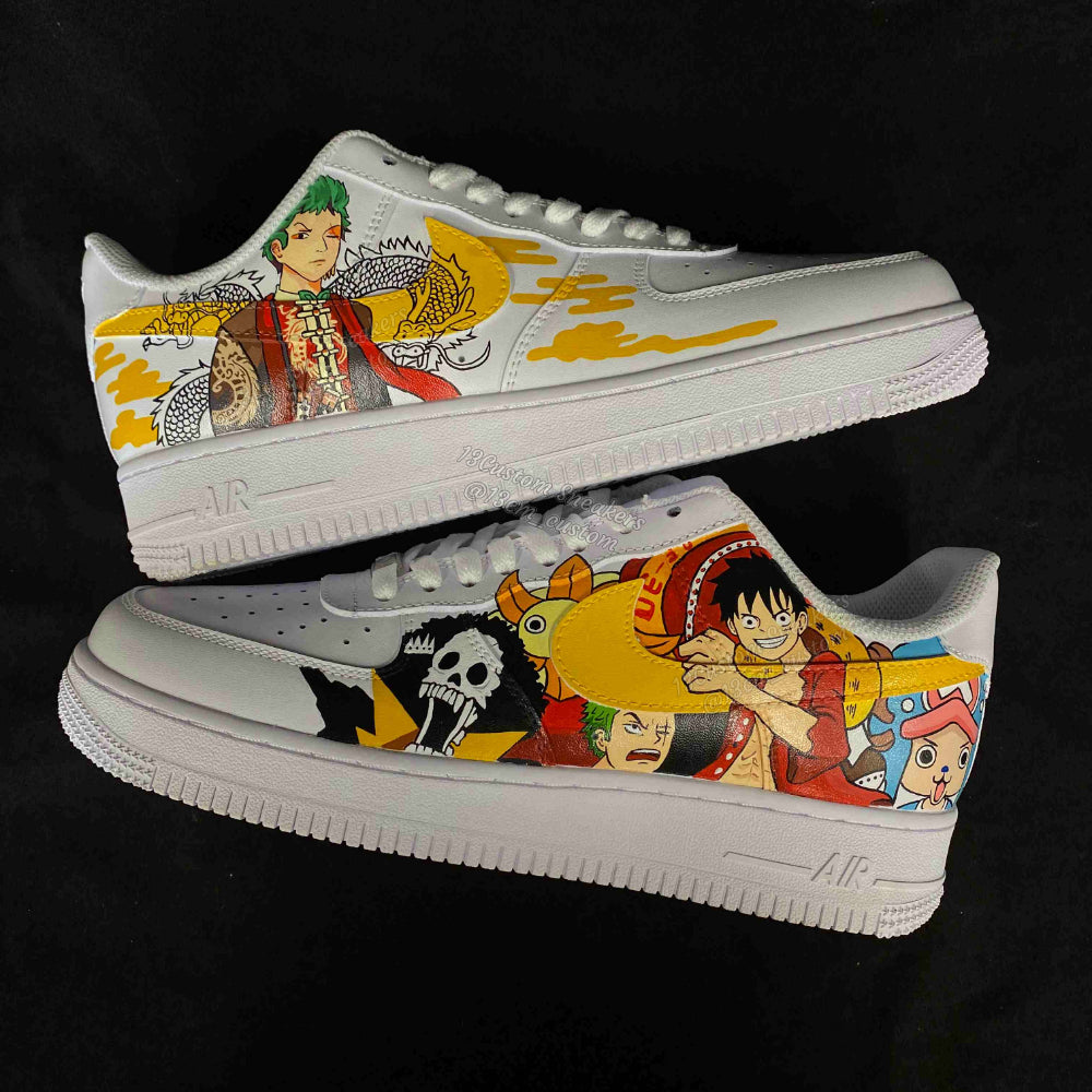 0607-Luffy Zoro Chopper Dragón Elemento