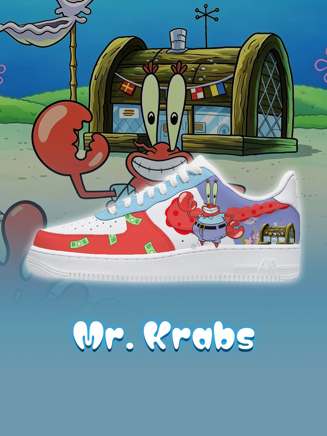 AF1 海綿寶寶 蟹老闆 V2