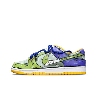 0456-Color Block Blue Green