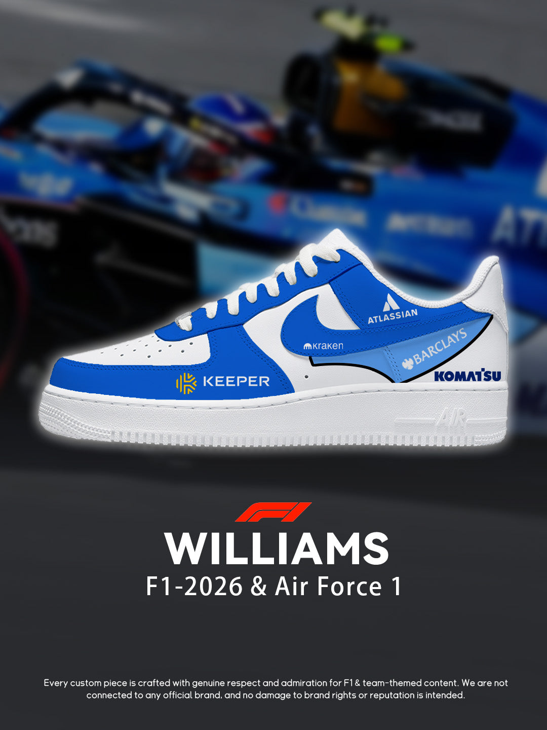 AF1 F1 威廉斯 V2