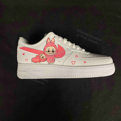 0693-LABUBU logo azul y rojo