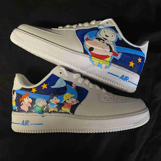 0526-Xiaoxin medio color azul cielo estrellado