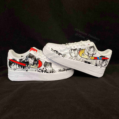 0666-Volleyball少年 manga en blanco y negro + logo a color