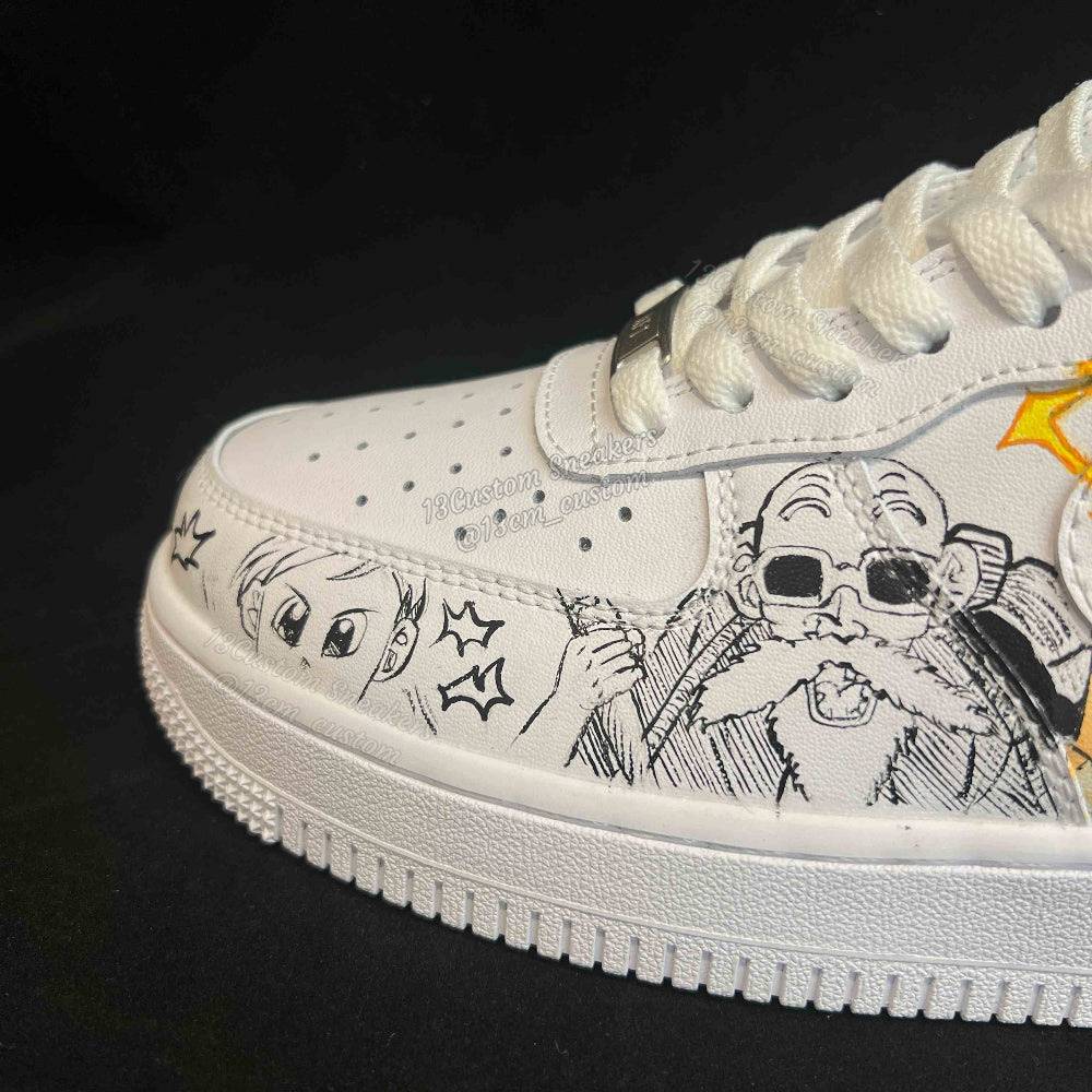 0640-Dragon Ball pintura + manga en blanco y negro en cuatro lados