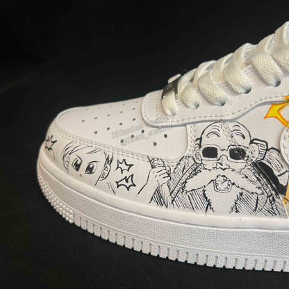 0640-Dragon Ball pintura + manga en blanco y negro en cuatro lados