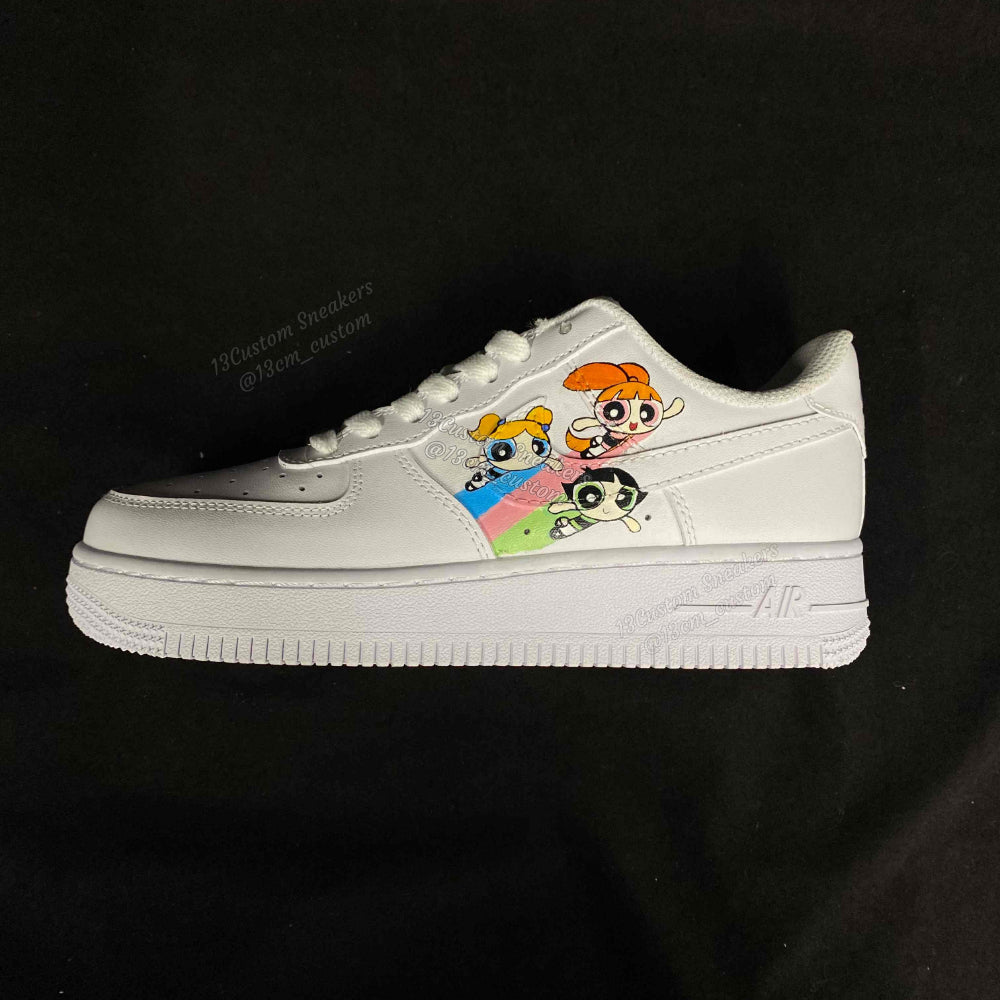 0575- Powerpuff Girls Rainbow Minimalist