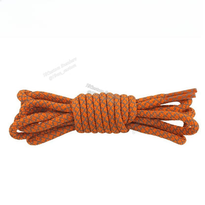 Cordones redondos reflectantes de 18 colores