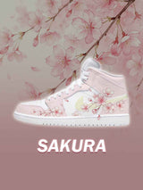 AJ1 HI 粉色櫻花 客製化運動鞋