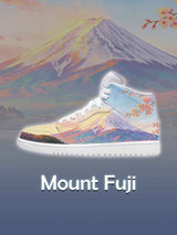 AJ1 HI Mount Fuji Custom Sneakers