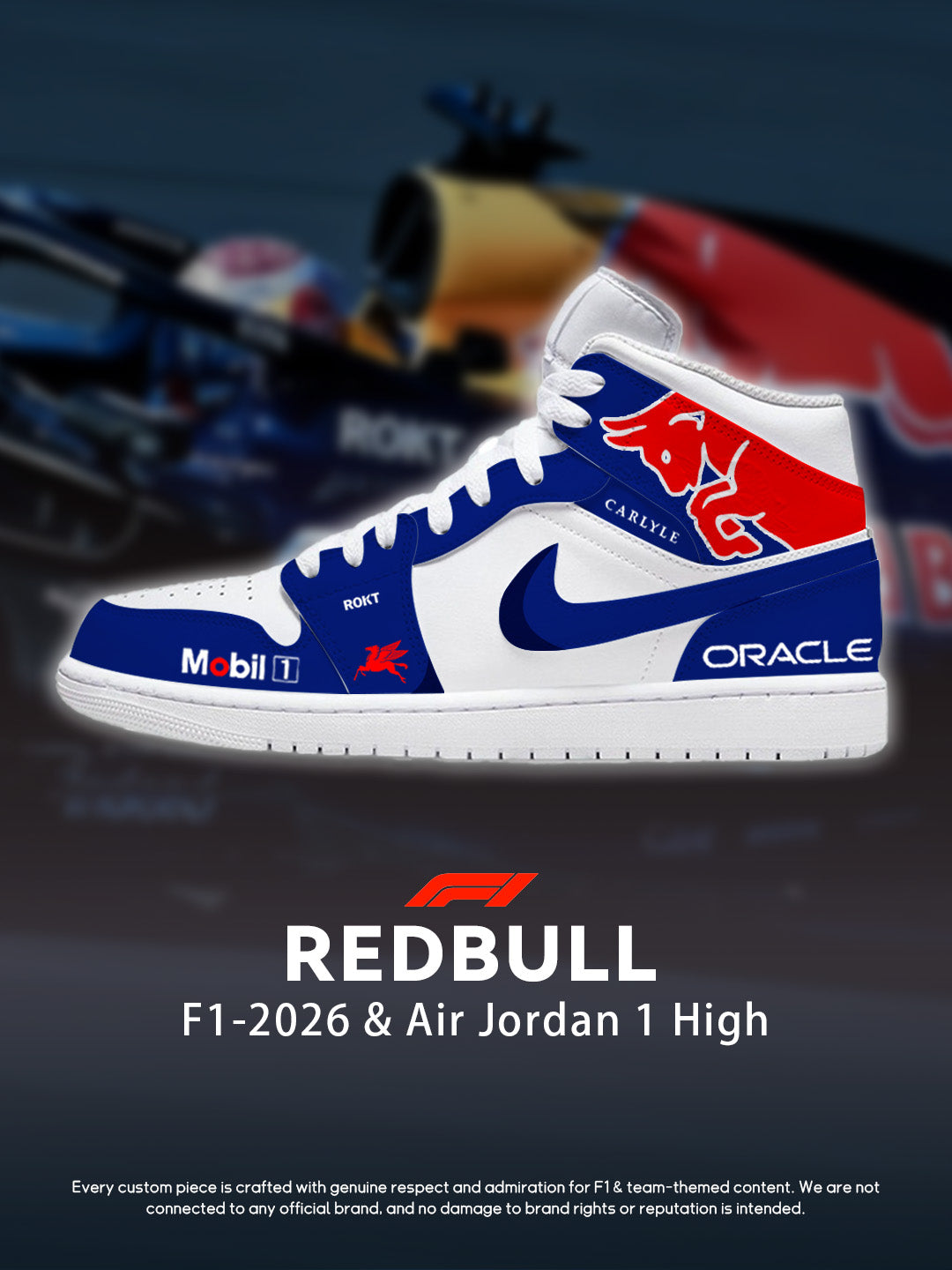 AJ高筒 F1 紅牛 V2