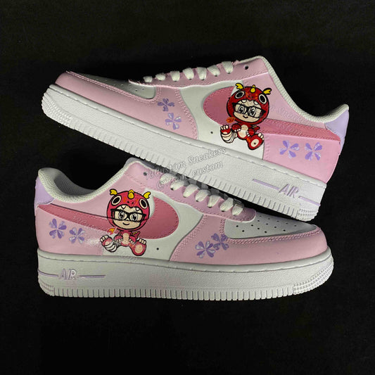 0557-Doctor Loco y Muñeca Mecánica Rosa Pálido