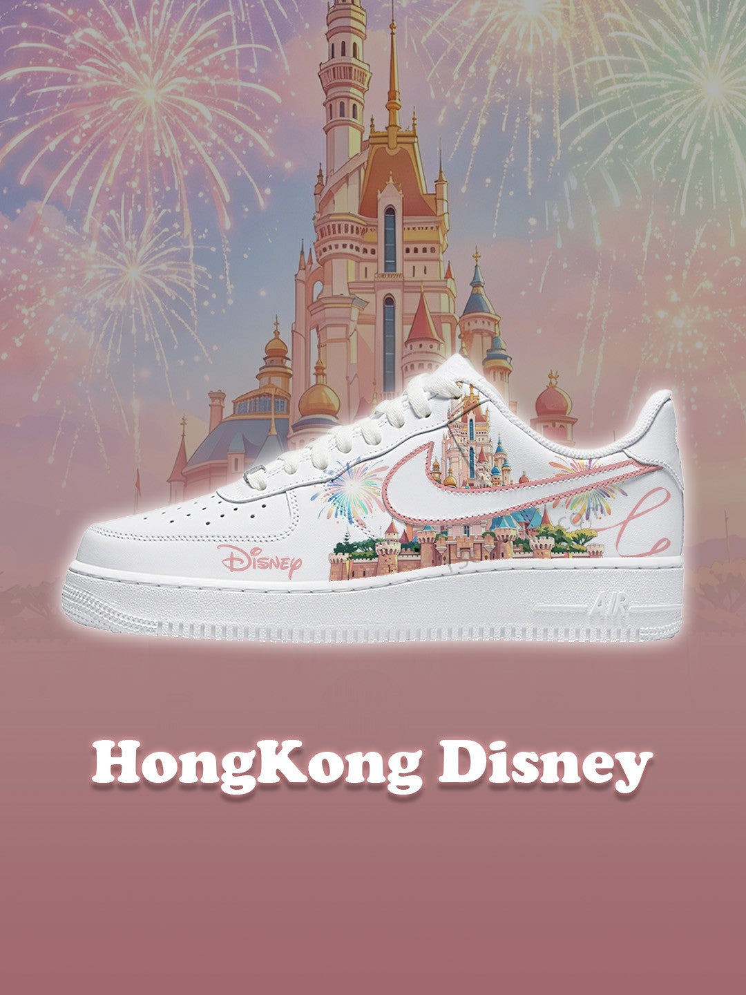 AF1 迪士尼城堡 客製化運動鞋