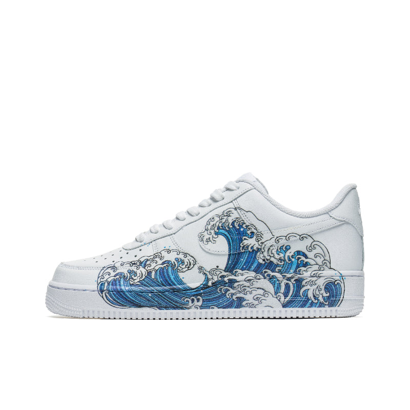 0134-Serie de olas marinas Ukiyo-e olas de verano