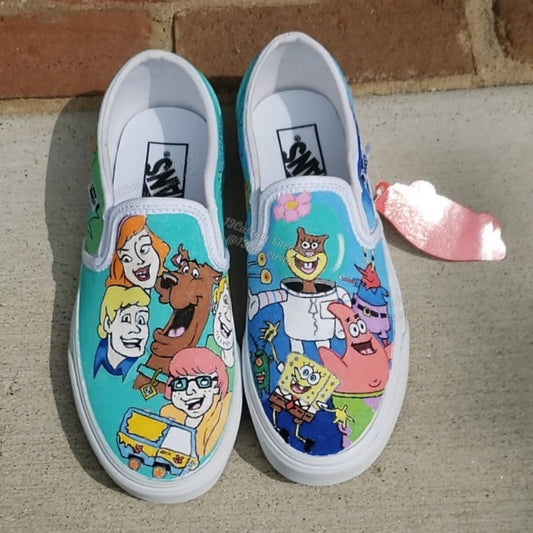 0685-Patrón completo de miembros de Bob Esponja