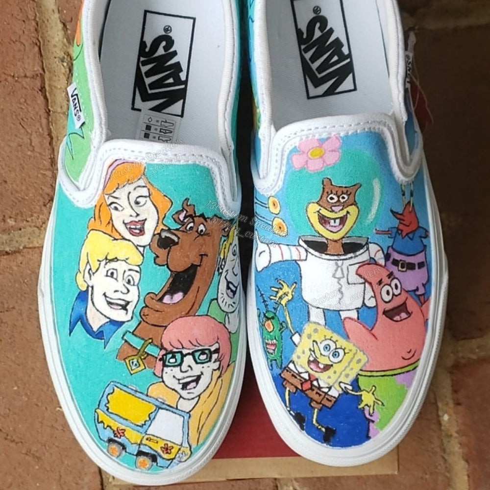 0685-Patrón completo de miembros de Bob Esponja