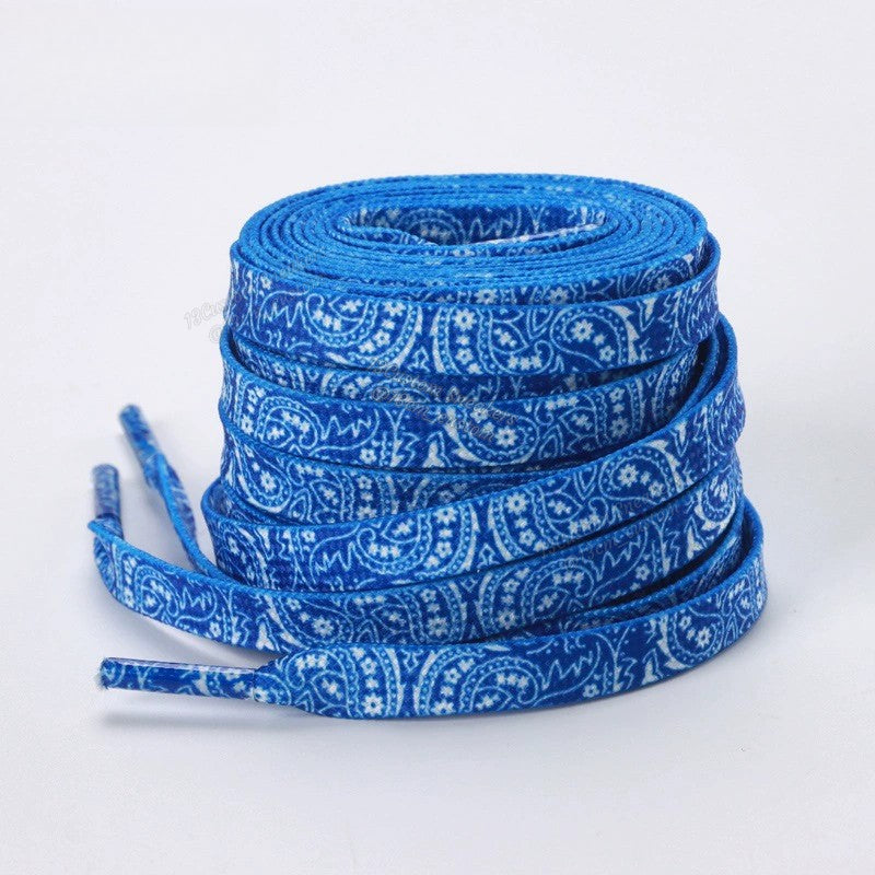 Cordones de zapatos Cashew Flower disponibles en 5 colores y longitudes