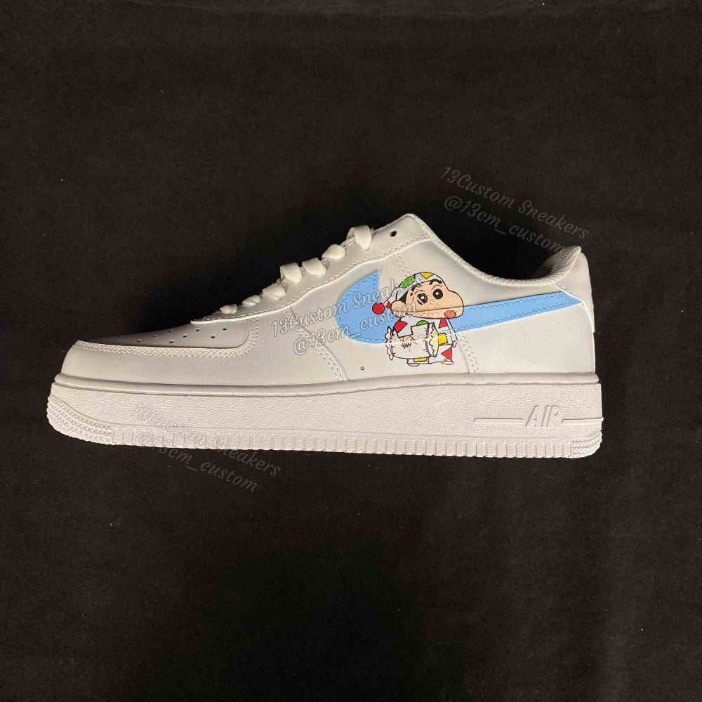 0537-심플 블루 로고 잠옷 소신