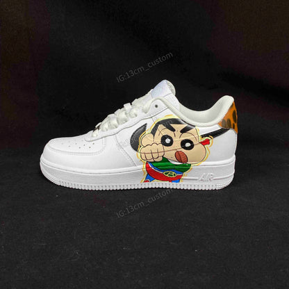 0508-호피 무늬 크레용 신짱과 뚱이