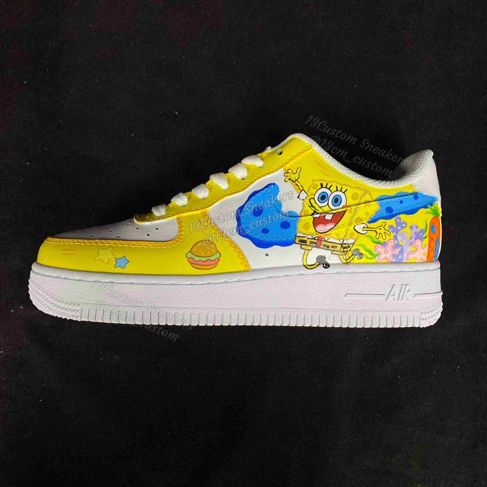 0671-Patrón completo de Bob Esponja amarillo