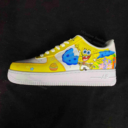 0671-Patrón completo de Bob Esponja amarillo