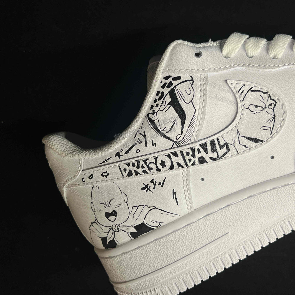 0640-Dragon Ball pintura + manga en blanco y negro en cuatro lados