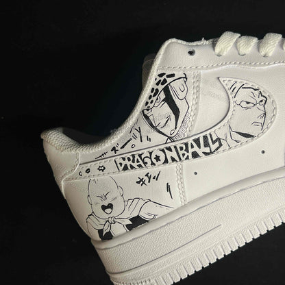 0640-Dragon Ball pintura + manga en blanco y negro en cuatro lados