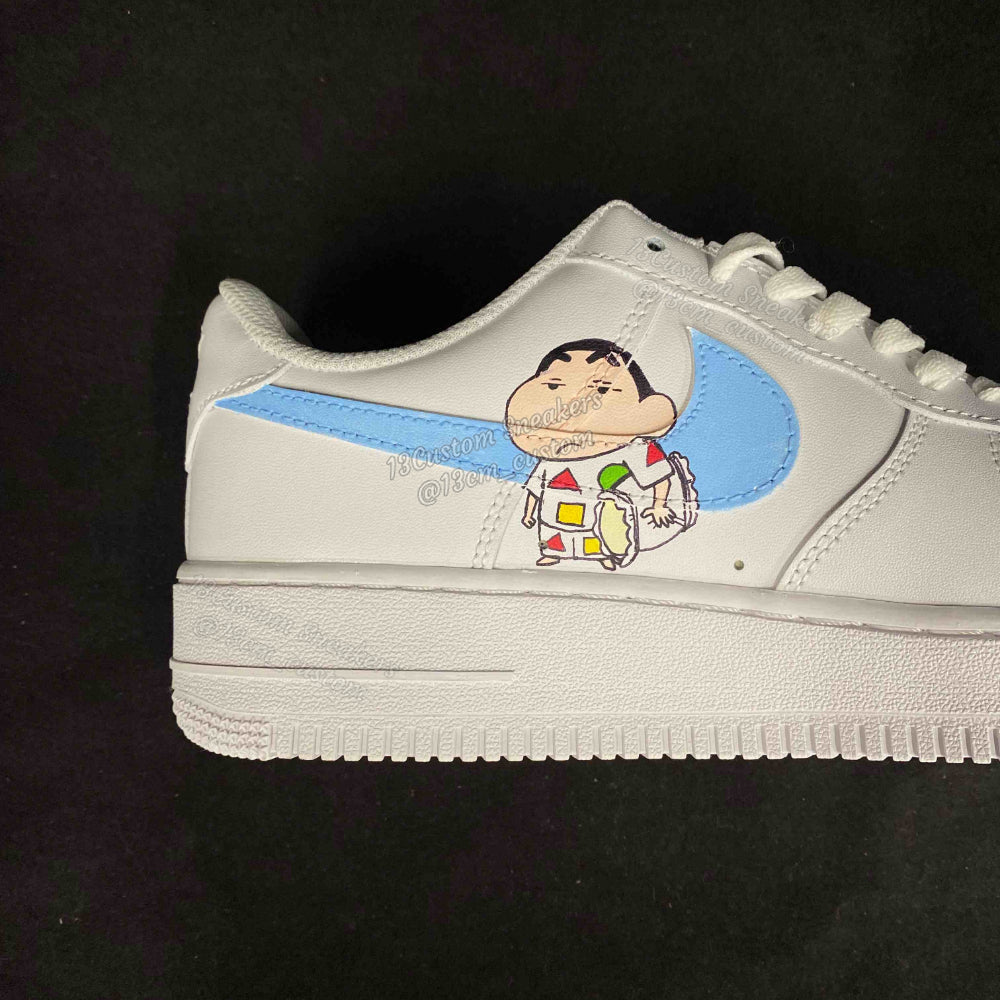 0537-심플 블루 로고 잠옷 소신