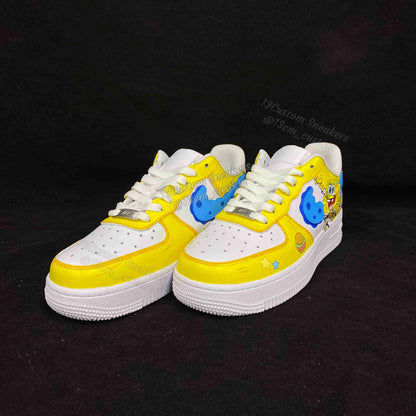 0671-Patrón completo de Bob Esponja amarillo