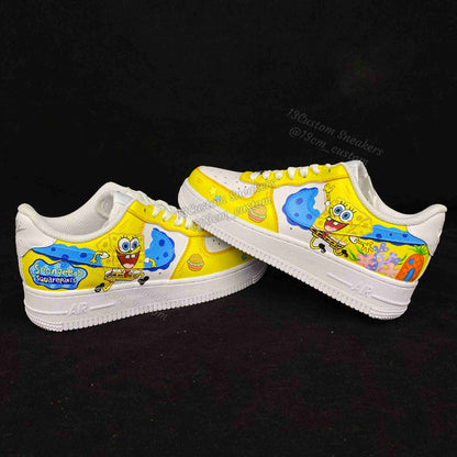 0671-Patrón completo de Bob Esponja amarillo