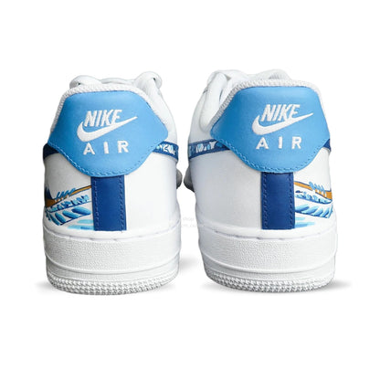 0127-Serie de olas ukiyo-e Kanagawa Surf