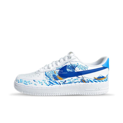 0127-Serie de olas ukiyo-e Kanagawa Surf