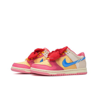 0441- Lazo mariposa Shui Bing Yue en colores combinados