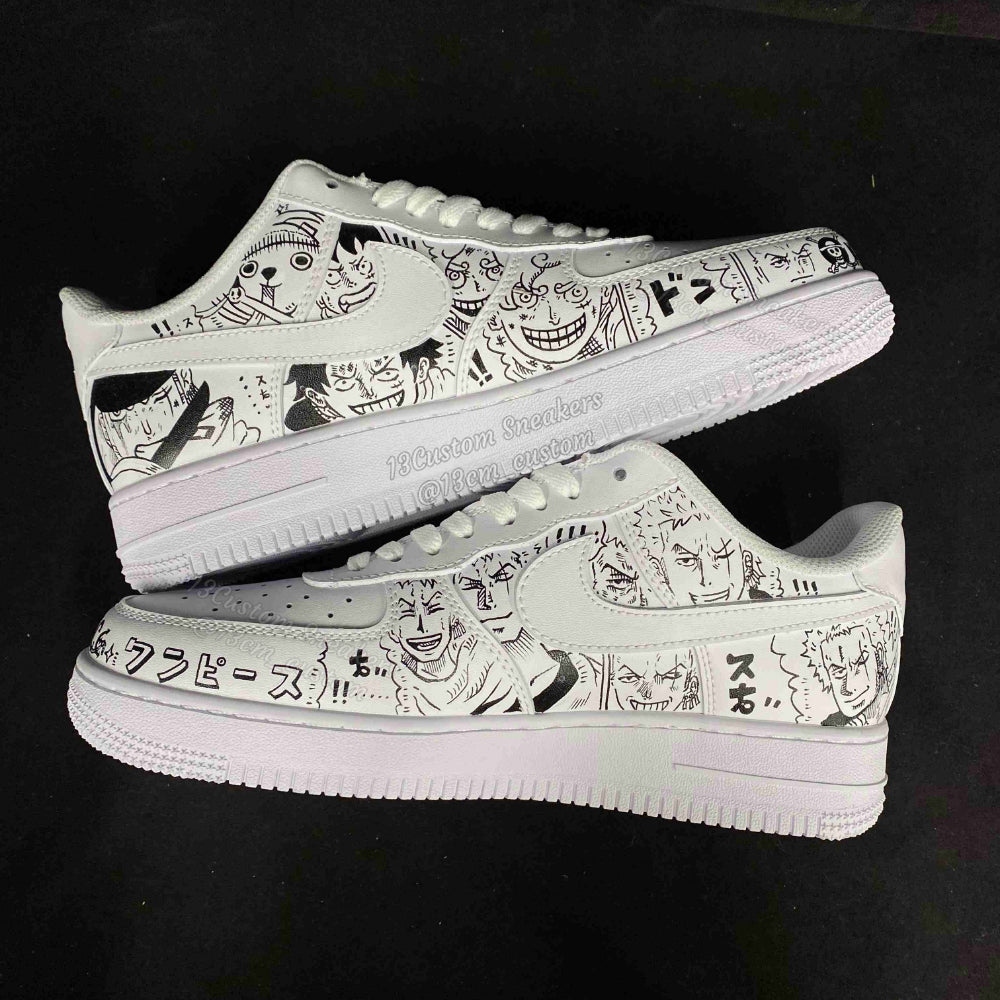 0613-One Piece Diosa + Manga en blanco y negro