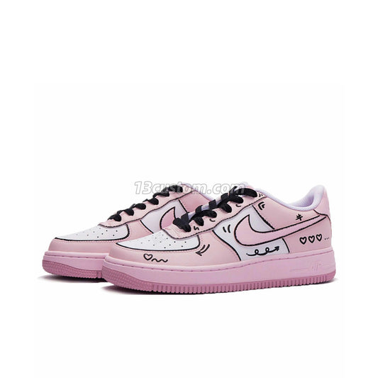 0487-Zweidimensionale Mädchen Rosa