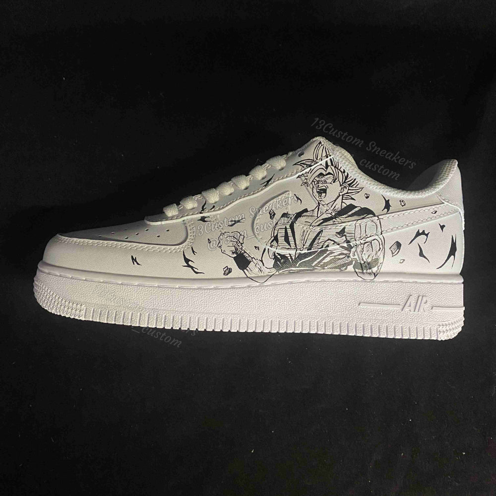 0644-Dragon Ball Black and White Hand-drawn