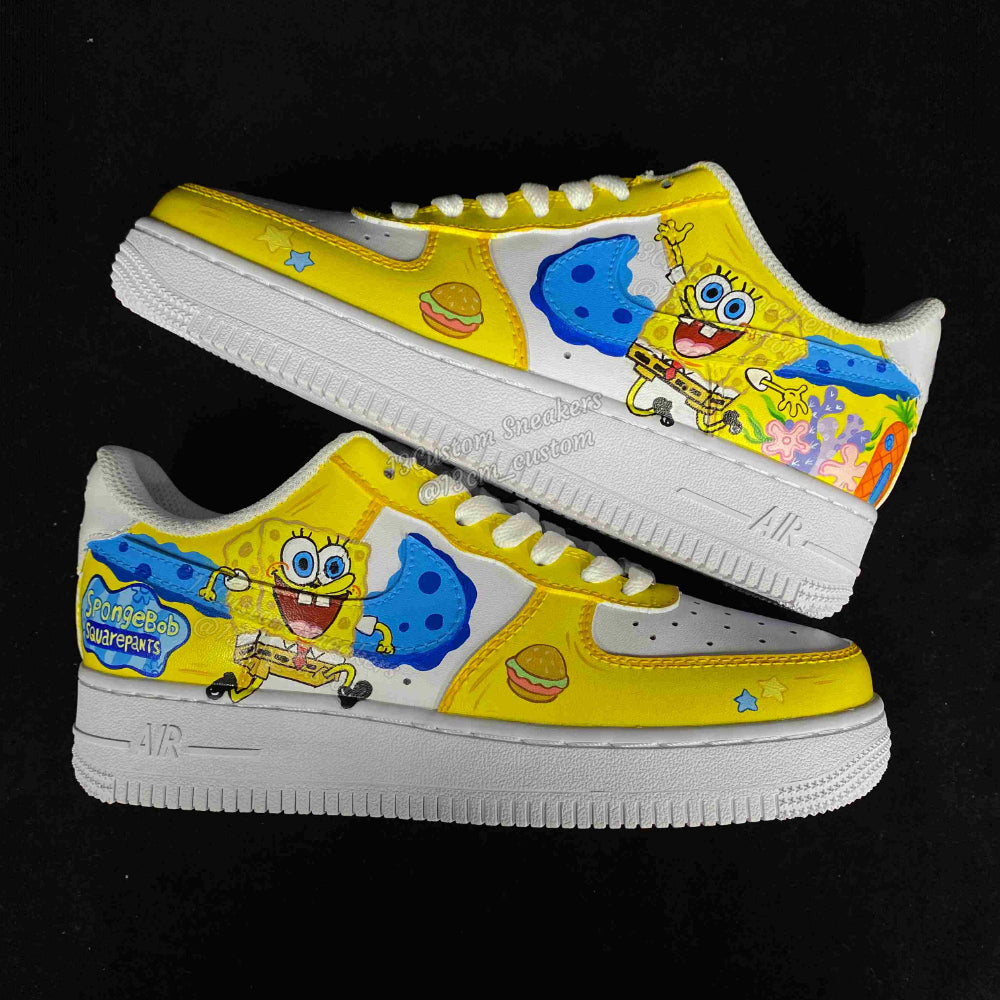 0671-Patrón completo de Bob Esponja amarillo