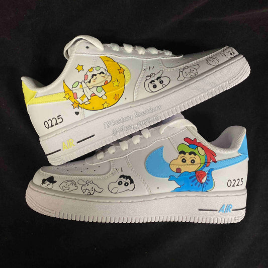 0523-Pijama dinosaurio pequeño Shin azul y naranja