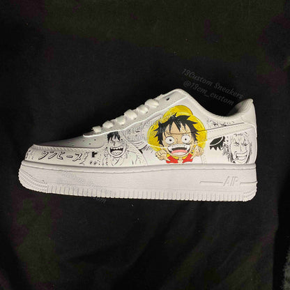 0616-Luffy versión Q + manga en blanco y negro