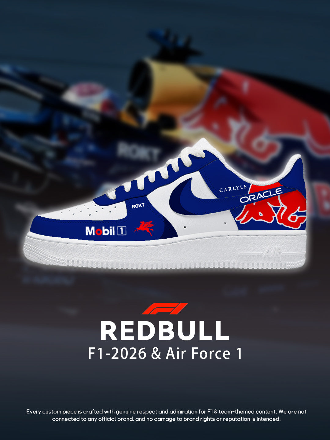 AF1 F1 紅牛 V2